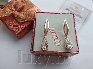 Серьги Красная пресня золочение арт. 3488473ф - фото Серьги Красная пресня золочение арт. 3488473ф от компании Интернет магазин «Люкси» - фото