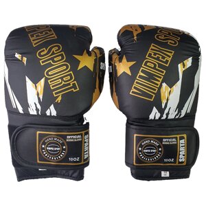 Перчатки для тайского бокса Vimpex Sport ПУ (арт. 3079)