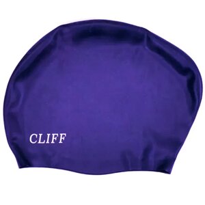 Шапочка для плавания для длинных волос Cliff (фиолетовый) (арт. CS13/2-PU)