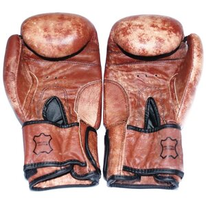 Перчатки боксерские ZEZ Sport кожа (арт. Vintage)