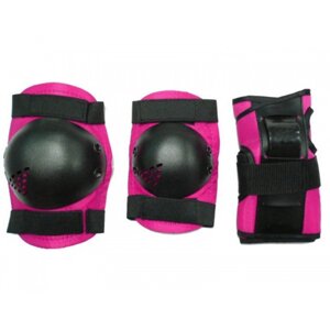 Комплект защиты роллера Vimpex Sport Cherry (розовый) (арт. PW-307-2 Pink)