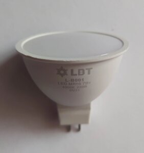 Лампочка LBT L-B001, мr16, 7вт, 4000K