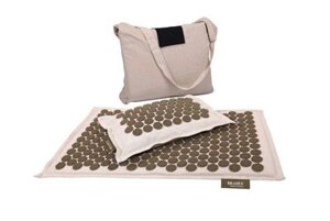 Набор акупунктурный «НИРВАНА»подушка, коврик, сумка) (AKU-SET07+AKU-BG04) KZ 0581