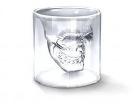 Стакан «ЧЕРЕП» (Doomed crystal skull shot glass)