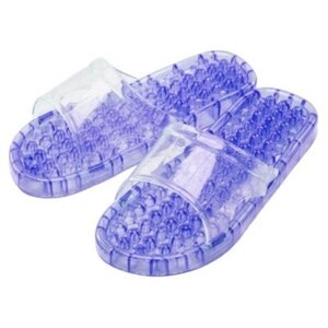 Тапочки массажные «АКУПУНКТУРА» L (26см) (Massage slippers size L, lavender)
