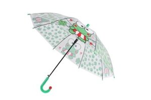 Зонт прозрачный «ЛЯГУШКА»children\s umbrella) DE 0502