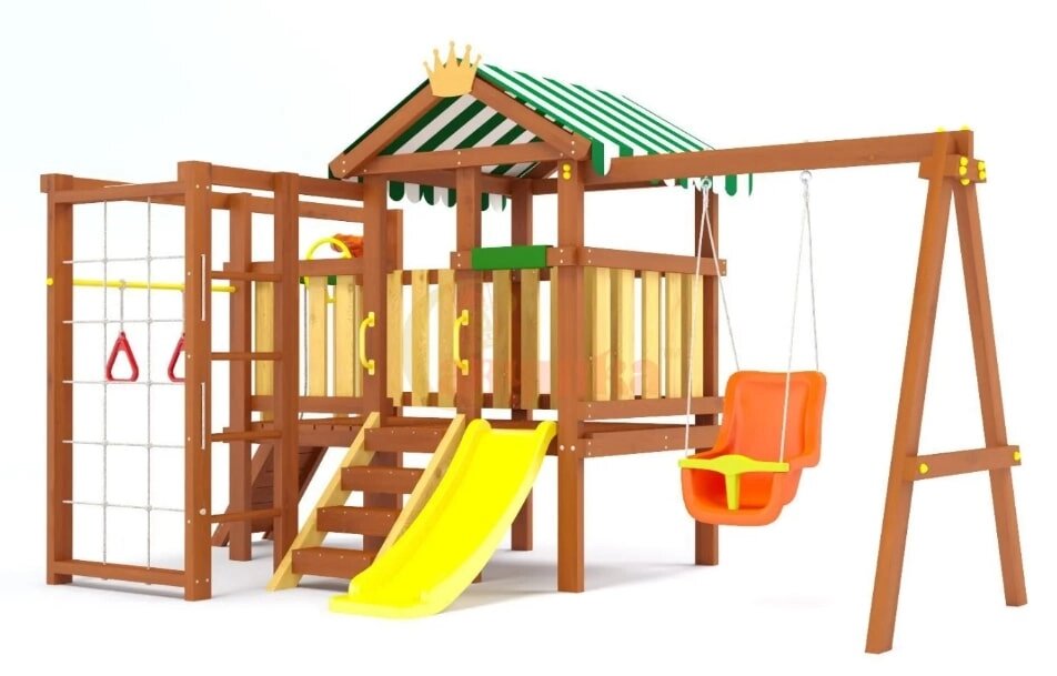 Детская спортивная площадка для дачи Савушка Baby 11 Play от компании Интернет-магазин «Hutki. by» - фото 1