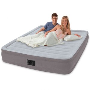 Кровать со встроенным насосом Intex 152х203х33 см, Queen Comfort-Plush Артикул 67770 (Китай) - фото Кровать со встроенным насосом Intex 152х203х33 см, Queen Comfort-Plush Артикул 67770 (Китай) от компании Интернет-магазин «Hutki. by» - фото