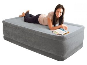 Кровать со встроенным насосом Intex 99х191х46, Twin Comfort-Plush Артикул 64412 (Китай) - фото Кровать со встроенным насосом Intex 99х191х46, Twin Comfort-Plush Артикул 64412 (Китай) от компании Интернет-магазин «Hutki. by» - фото