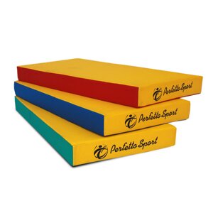 Мат №1 (100 х 50 х 10) Perfetto Sport цвет красно-желтый (Россия) - фото Мат №1 (100 х 50 х 10) Perfetto Sport цвет красно-желтый (Россия) от компании Интернет-магазин «Hutki. by» - фото