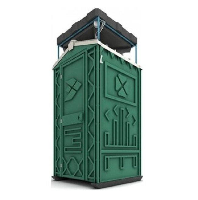 Мобильная душевая кабина для дачи ECOSTYLE зеленая от компании Интернет-магазин «Hutki. by» - фото 1