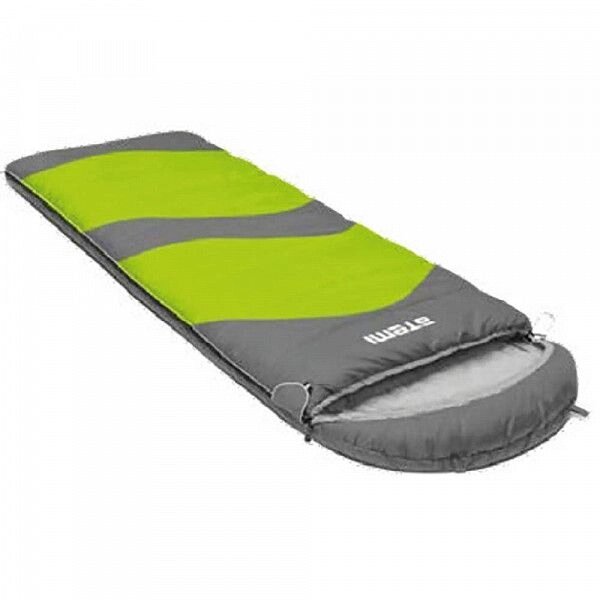 Спальный мешок Atemi Quilt Туристический 200 г/м2 +12 С gray/green р-р р-р R (правая) ##от компании## Интернет-магазин «Hutki. by» - ##фото## 1