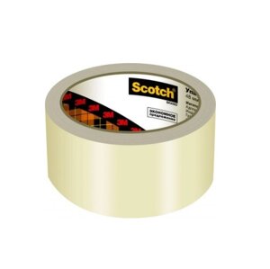 Клейкая лента (скотч) 48х50 40 мкм 3М Scotch Эконом прозрачная