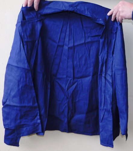 Костюм рабочий х/б синий брюки и куртка