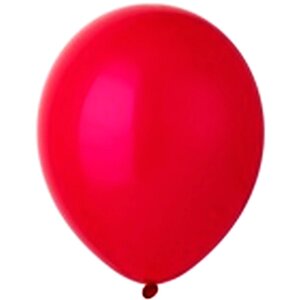 Набор шаров воздушных красный цвет диаметр 30 см 50 шт. уп.