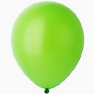 Набор шаров воздушных зеленый цвет диаметр 30 см 50 шт. уп.