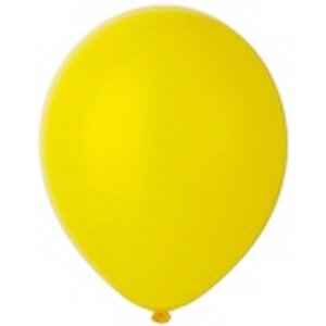 Набор шаров воздушных желтый цвет диаметр 30 см 50 шт. уп.