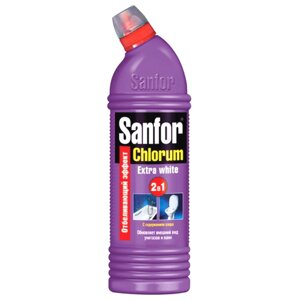 Средство чистящее для сантехники Sanfor Chlorum Ультра белый 750 г