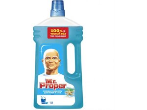 Средство чистящее жидкое для мытья пола и стен Океан 1 л Мистер Пропер (MR. PROPER)