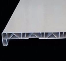 Подоконник ПВХ "Пласт-Декор", ширина 300мм, белый