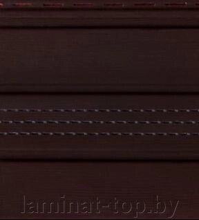 Софит коричневый с частичной перфорацией от компании ИП Мисник М. В. - фото 1
