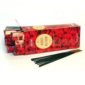 Благовония Hem Red Rose (Красная Роза), 20 палочек