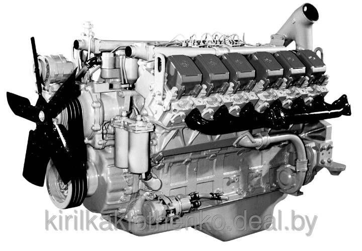 Двигатель 4-я компл. без КП и сц. 240БМ2-1000190 от компании ООО «Лэндлглобал» - фото 1