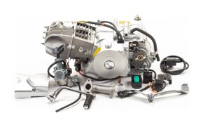 Двигатель 125см3 152FMI (52.4x55.5) механика, 4ск, нижний стартер