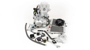 Двигатель 250см3 169MM CB250 (69x65) Zongshen 2 клапана/водянка, полный комплект+радиаторы