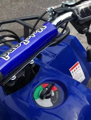 Квадроцикл (игрушка) Motoland ATV E008 800Вт (2021 г.) оранжевый