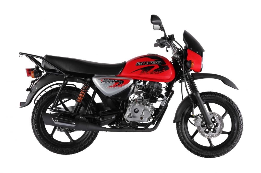 Мотоцикл BAJAJ Boxer BM 150X Disk Красный ##от компании## Интернет-магазин агро-мото-вело-техники - ##фото## 1