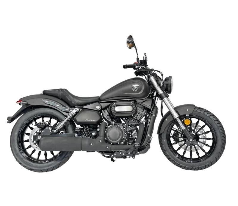 Мотоцикл Benda Funrider 125 черный матовый от компании Интернет-магазин агро-мото-вело-техники - фото 1