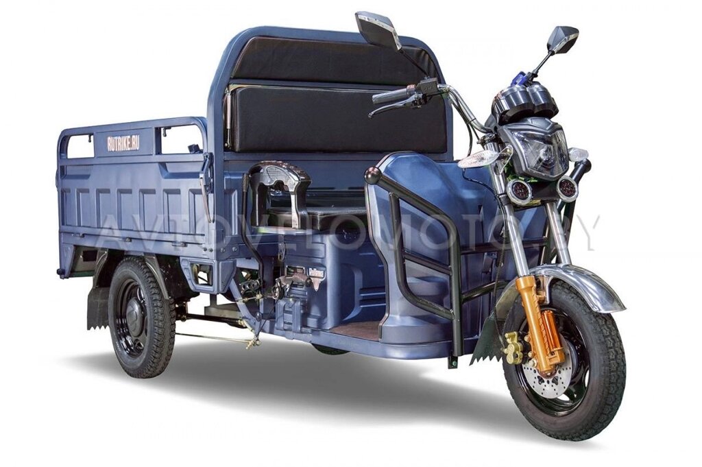 Трицикл Rutrike Гибрид 1500 60V 1000W Синий ##от компании## Интернет-магазин агро-мото-вело-техники - ##фото## 1