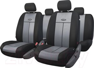 Комплект чехлов для сидений Autoprofi TT-902M BK/D. GY