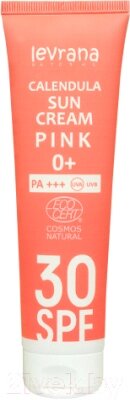 Крем солнцезащитный Levrana Календула SPF30 Pink 0+ PA