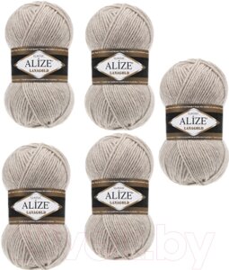 Набор пряжи для вязания Alize Lanagold 49% шерсть, 51% акрил / 152