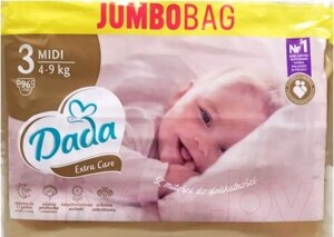 Подгузники детские Dada Extra Care Midi 3 Jumbo Bag