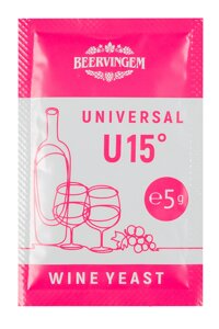 Винные дрожжи Beervingem Universal U18, 5 г