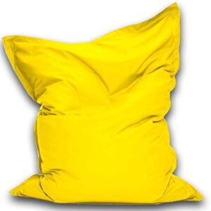 Кресло-мешок Мат мини, ткань нейлон, цвет желтый