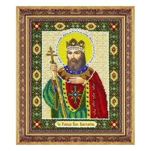 Набор для вышивки бисером "Святой равноапостольный царь Константин"