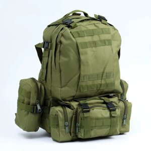 Рюкзак такический "Аdventure", зеленый, с доп. отделениями
