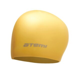 Шапочка для плавания Atemi RC306, силикон (б/м), золото
