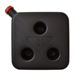 Бачок топливный 10л для автономного отопителя цвет-Черный , бак, горловина с боку , штуцер d6мм , Полный комплект !