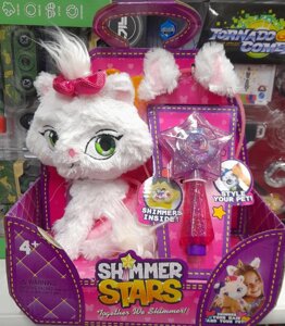 Мягкая игрушка Плюшевый котенок Shimmer Stars (шимер старс)