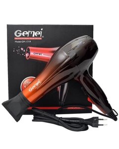 Профессиональный фен для волос Gemei GM-1719 1800W
