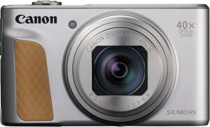 Фотоаппарат Canon PowerShot SX740 HS серебристый