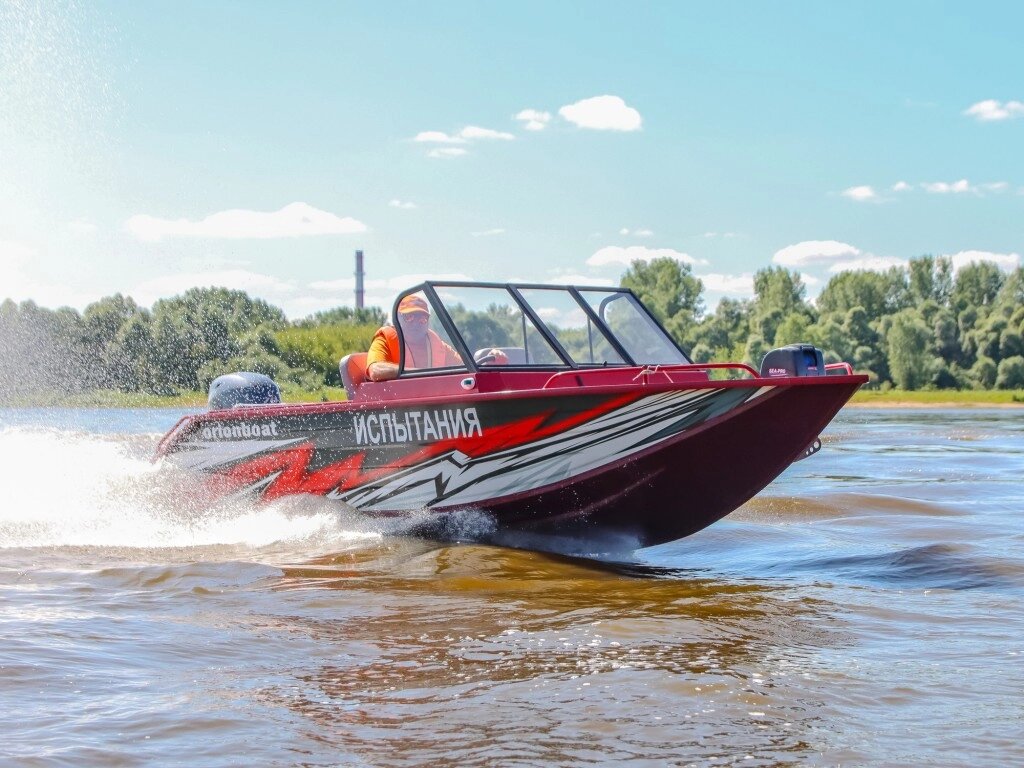 Алюминиевая лодка Orionboat 48 FISH от компании Интернет-магазин «Vlodke» - фото 1