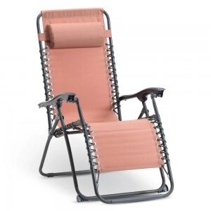 Кресло-шезлонг Lagerin складной коричневый