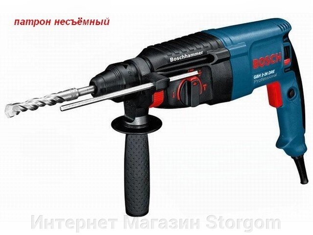 Перфоратор MAKITA GBH 2-26 DRE в чем. (800 Вт, 2.7 Дж, 3 реж., патрон SDS-plus, вес 2.7 кг) от компании Интернет Магазин Storgom - фото 1