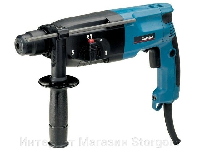 Перфоратор MAKITA HR 2450 в чем. (780 Вт, 2.7 Дж, 3 реж., патрон SDS-plus, вес 2.4 кг) от компании Интернет Магазин Storgom - фото 1